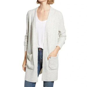 Madewell Heather Smoke Donegal Kent Cardigan Duster Sweater Size XXS